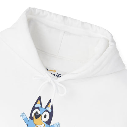 Bluey Cartoon Hoodie – Cute Blue Heeler Character Pullover