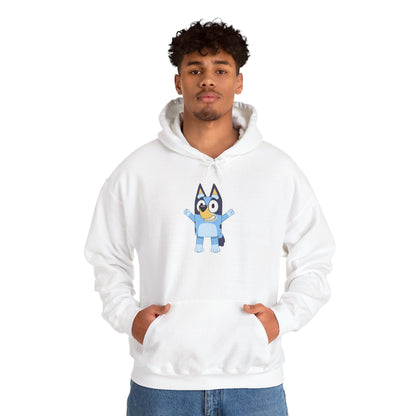 Bluey Cartoon Hoodie – Cute Blue Heeler Character Pullover