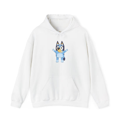 Bluey Cartoon Hoodie – Cute Blue Heeler Character Pullover