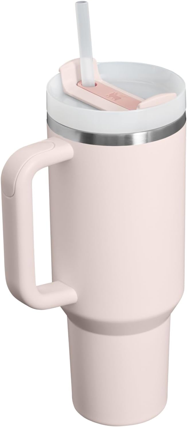 Stanley Quencher H2.0 Flowstate™ Rose Quartz 40 oz Tumbler