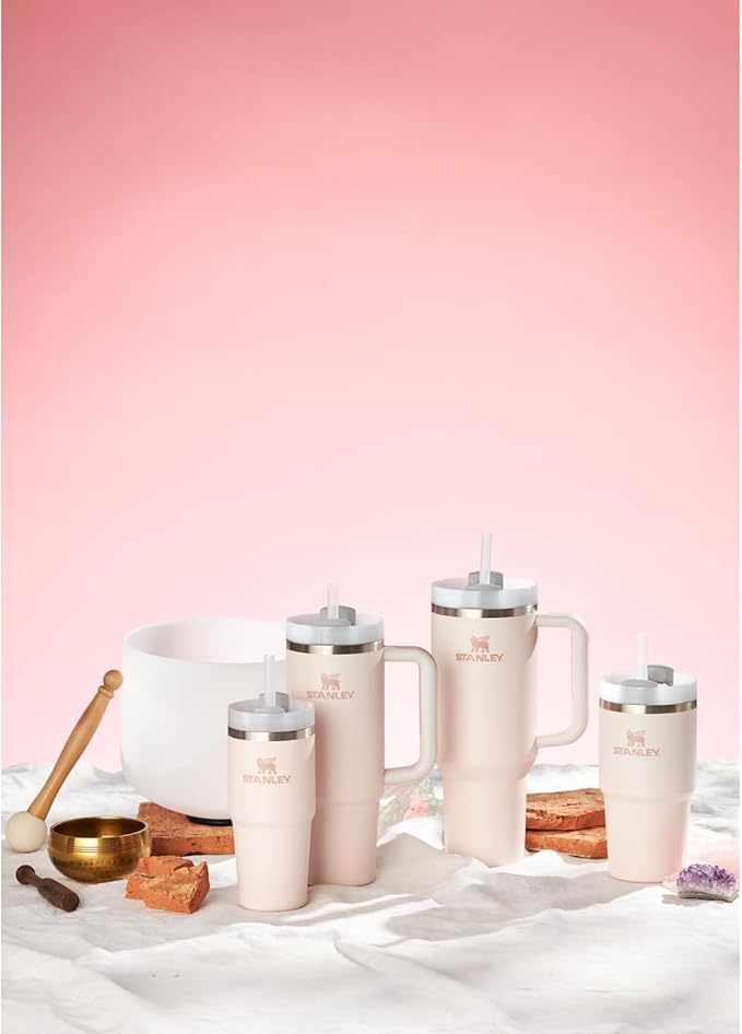 Stanley Quencher H2.0 Flowstate™ Rose Quartz 40 oz Tumbler